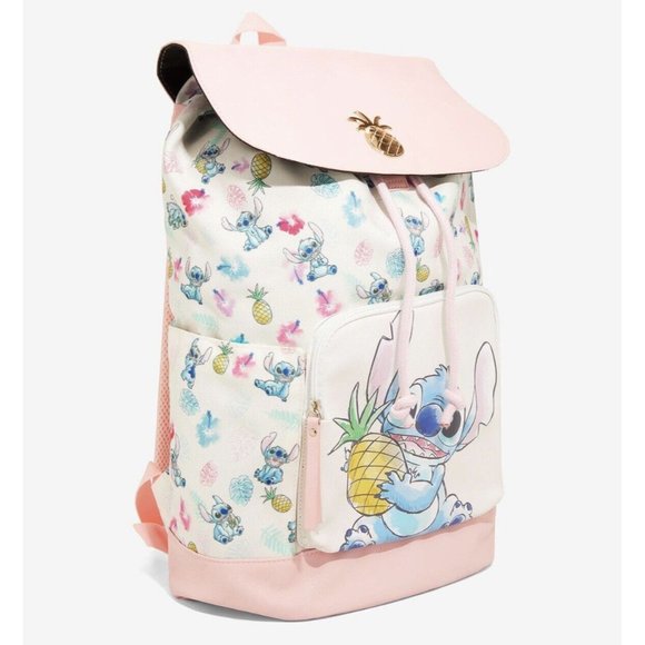 Lilo & Stitch Pineapple Stitch Slouch Backpack School Bioworld NEW main image 4